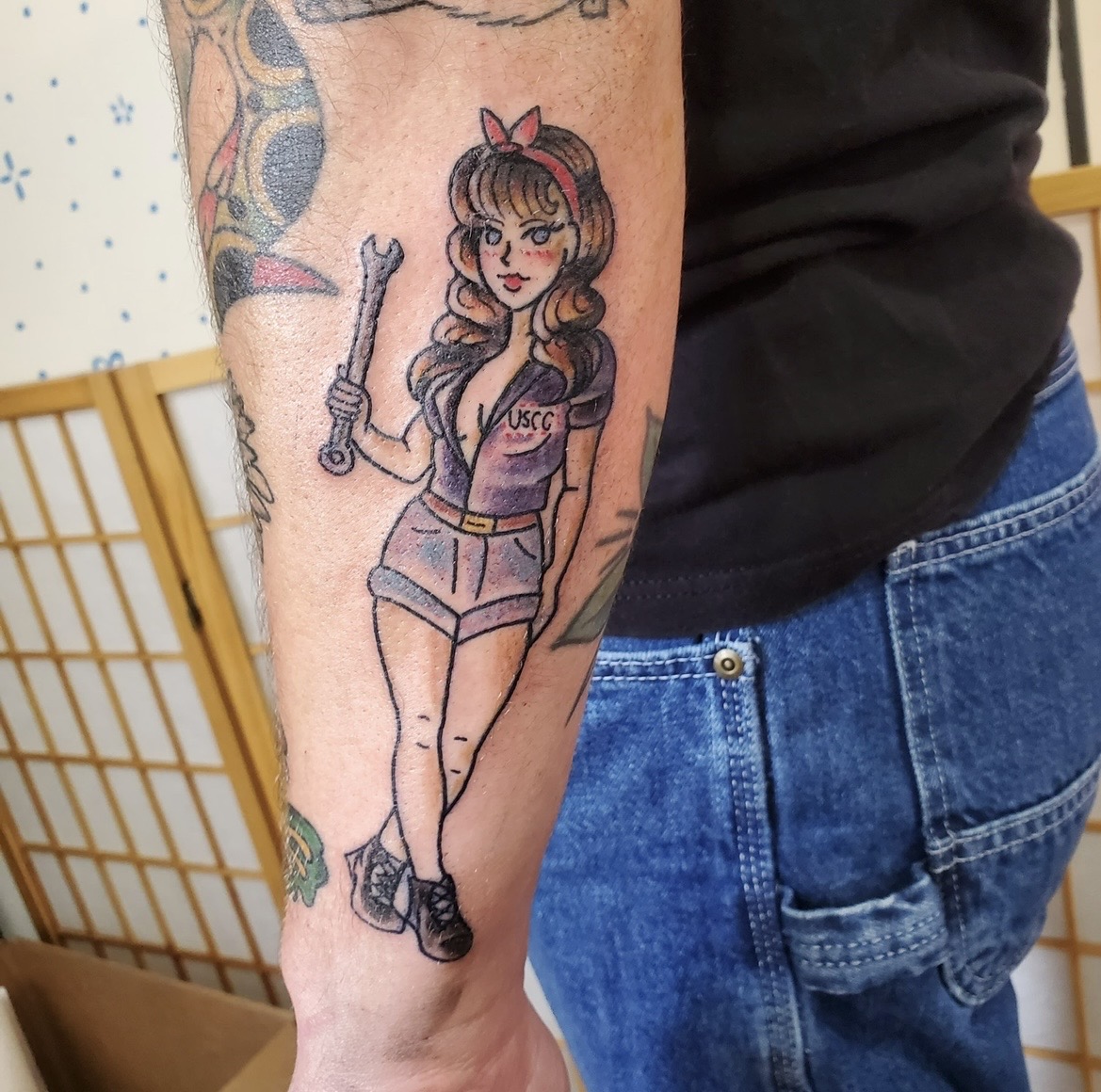 Mechanic Pinup